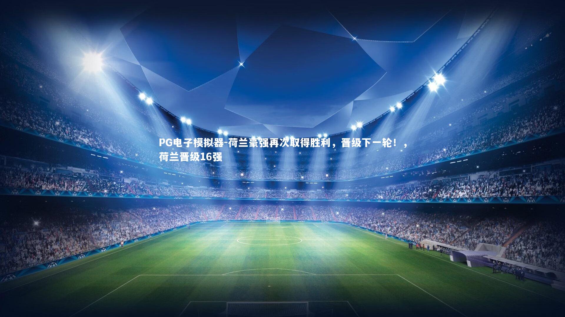 PG电子模拟器-荷兰豪强再次取得胜利，晋级下一轮！，荷兰晋级16强